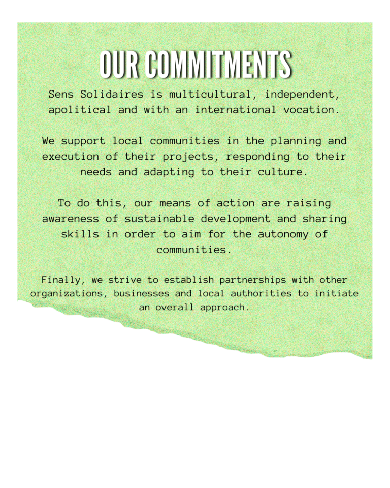 our commitments english
